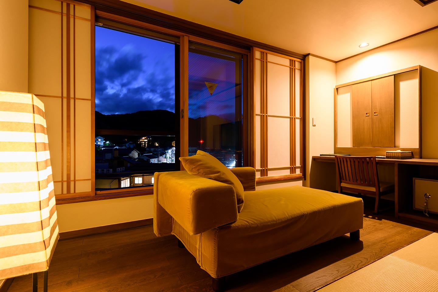 檜風呂付き ジュニアスイート和洋室